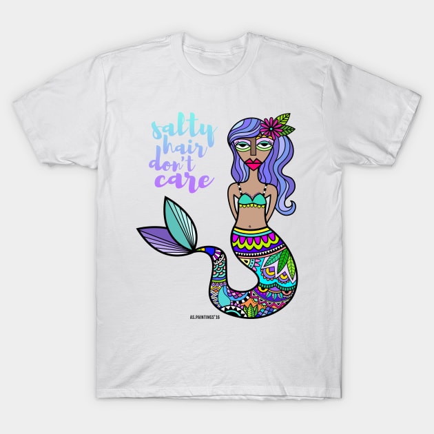 Mermaid Series 3 - 2016 T-Shirt by ANDREASILVESTRI